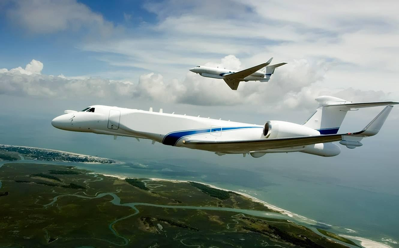 The Israeli CAWC based on the Gulfstream 550, similar to what the EC-37B may look like. Photo credit Gulfsteam
